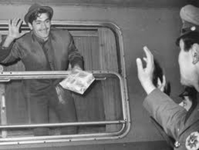 Anwerbeverträge mit Griechenland, Spanien, der Türkei, Marokko, Portugal, Tunesien und Jugoslawien