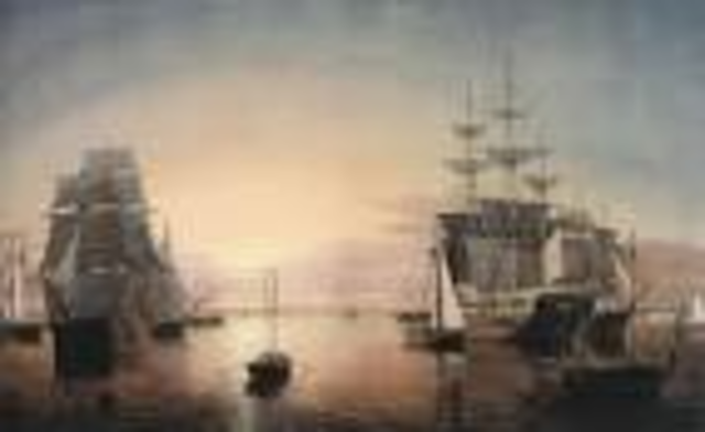 Closing of the Boston Harbor