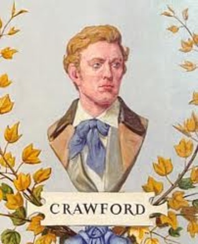 Thomas Crawford wa born