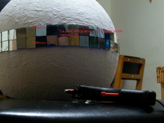 pegar trosos de vidrio