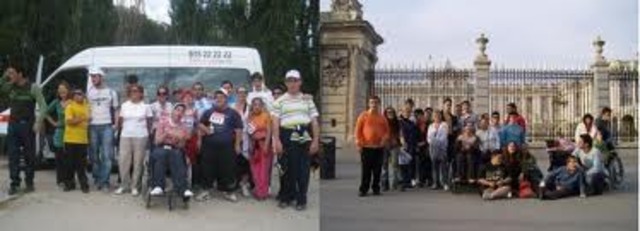 Primer servicio de tiempo libre para deficientes mentales