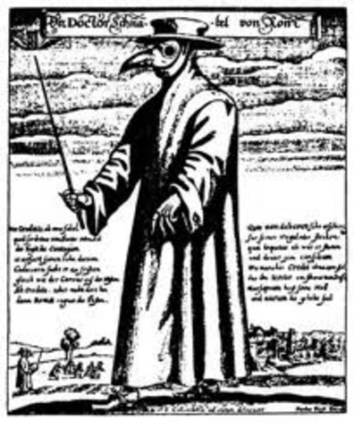 Bubonic plague killed more than a third of England (20 million people)