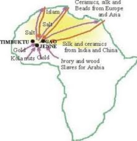 empire of ghana thrives on trade