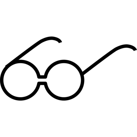 Eye glasses invented