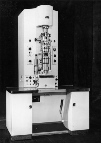 Electron microscope invented