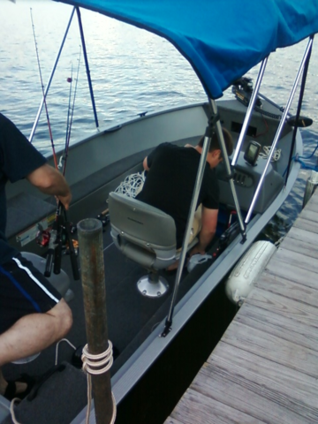 El primero barco que conduje