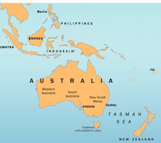 Australia is Discovered