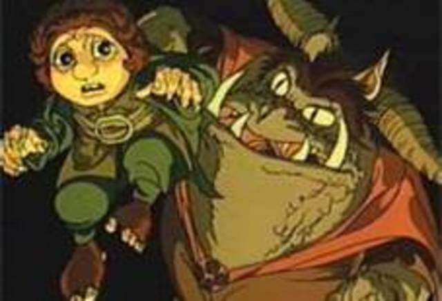 Bilbo and Co. enter a cave and are captured by Goblins.