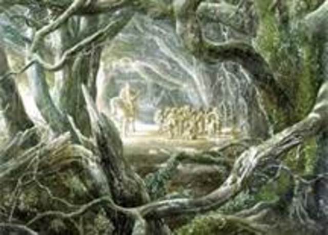 Bilbo and Co. go to Mirkwood.