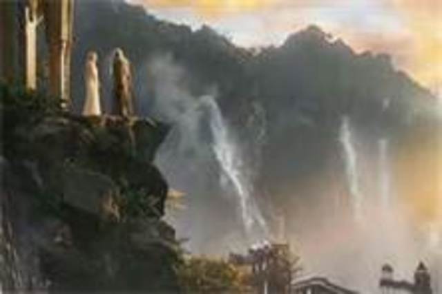 Bilbo and Co. come to Rivendell.