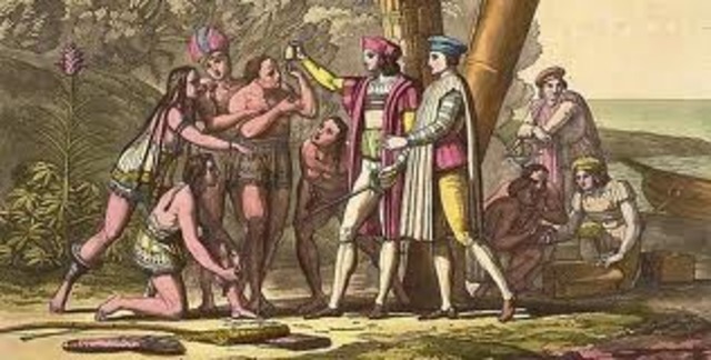 Columbus Discovers the American Continent