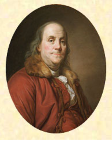 Met Benjamin Franklin