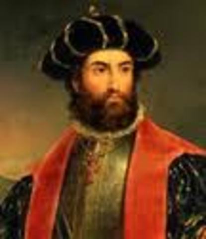 Vasco de Gama followed Bartholomeu Dias' route and made it to India