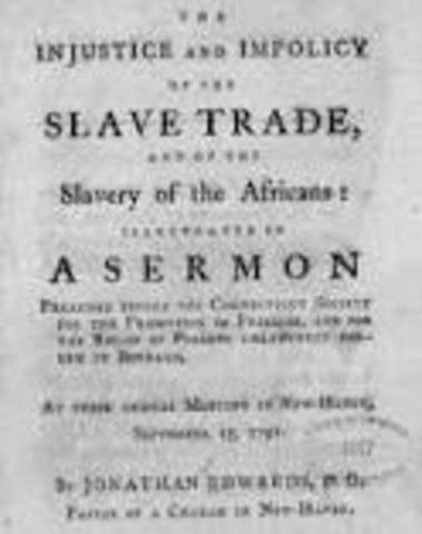 Britain banned slavery in it's empire.