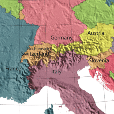 Timeline: Alpine Countries