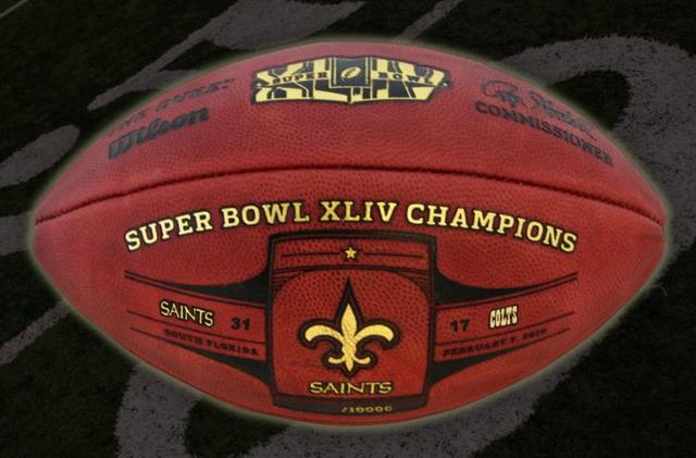 Saints win the Superbowl