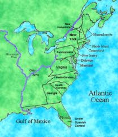 13 Colonies Founded