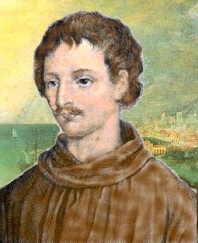 Giordano Bruno burnt