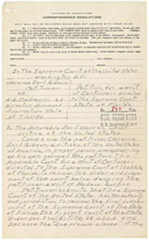 Gideon v. Wainwright