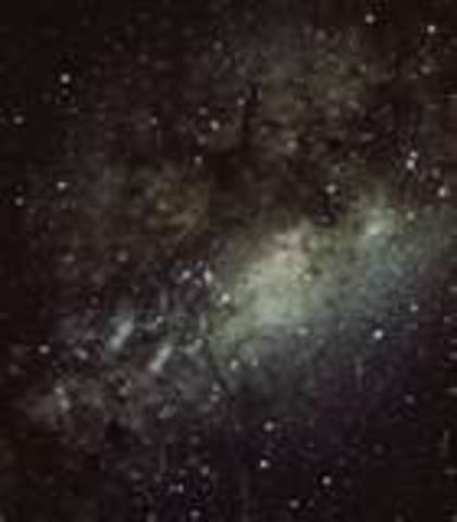 Galileo observes the stars and Milky Way