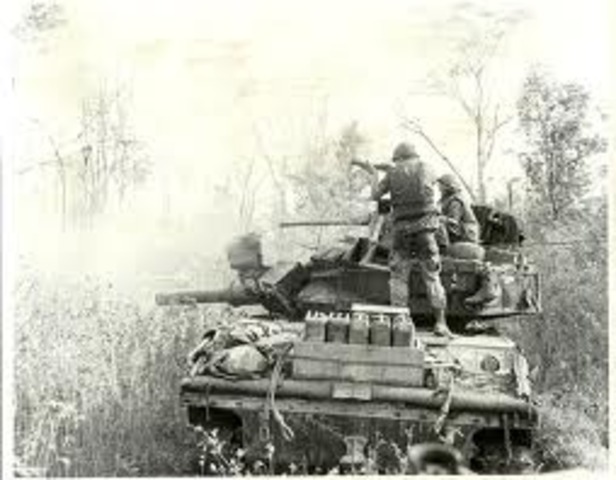 U.S. troops invade Cambodia