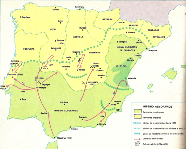 1086-1140. Imperio almorávide