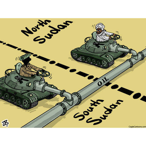 Sudan fighting over oil
