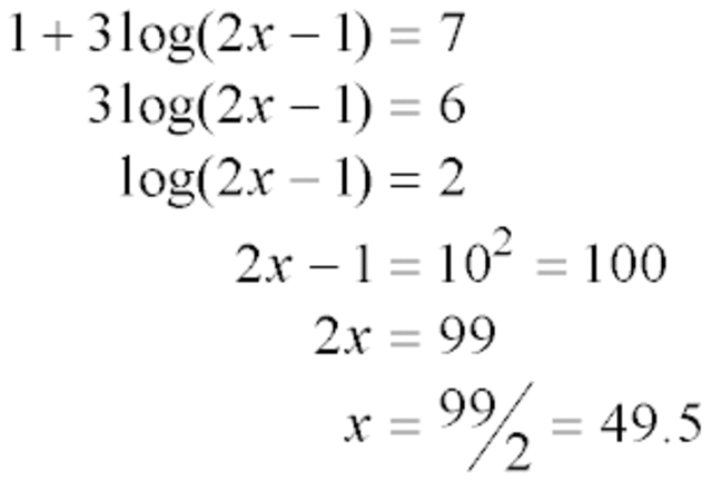 logarithms