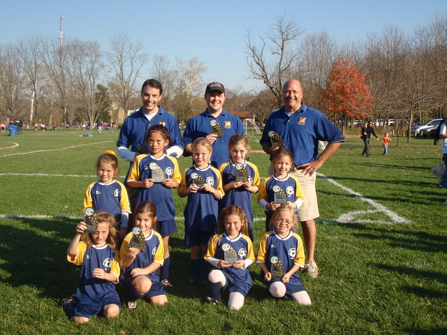 Won Girls Rec. Soccer Tournament