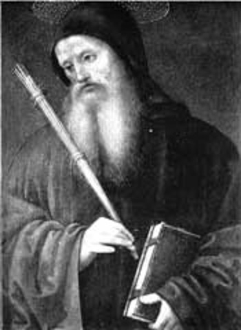 Benedict of Nursia (480-550)