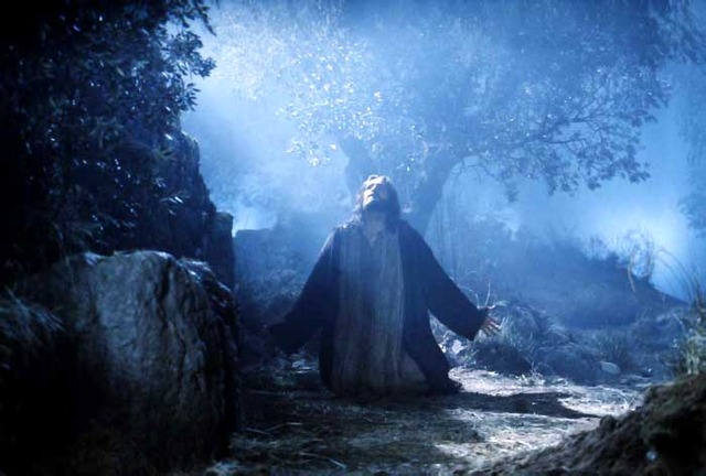 Jesus waits for his arrest- Garden of Gethsemane