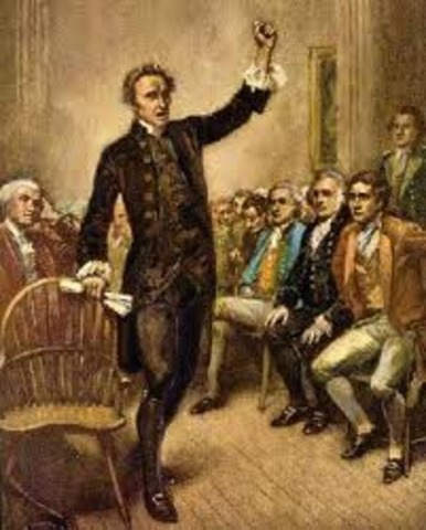 Patrick Henry's speech