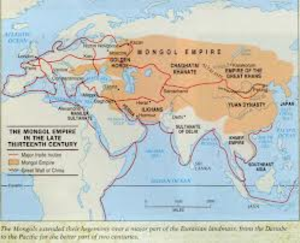 A.D Mongol Empire