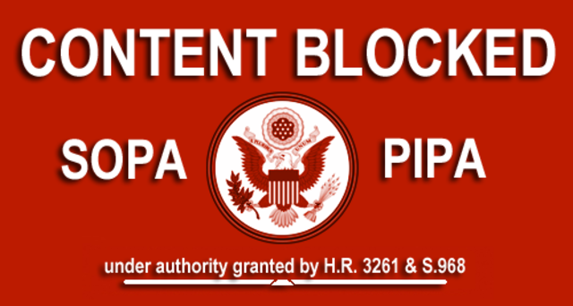 SOPA/ PIPA Introduced