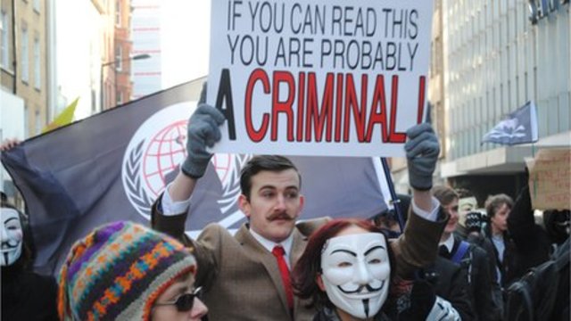 ACTA protest sweep over Europe