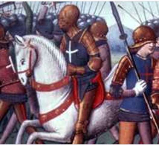 The Hundred Years' War was a series of conflicts waged from 1337 to 1453 between the Kingdom of England and the Kingdom of France