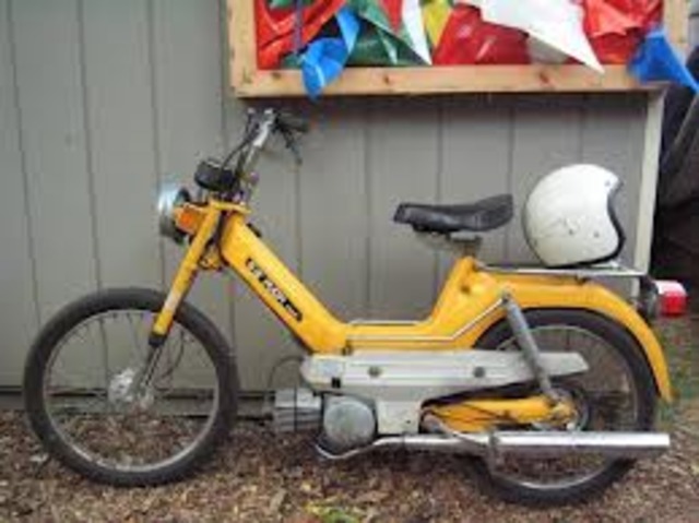 Puch Maxi- yellow