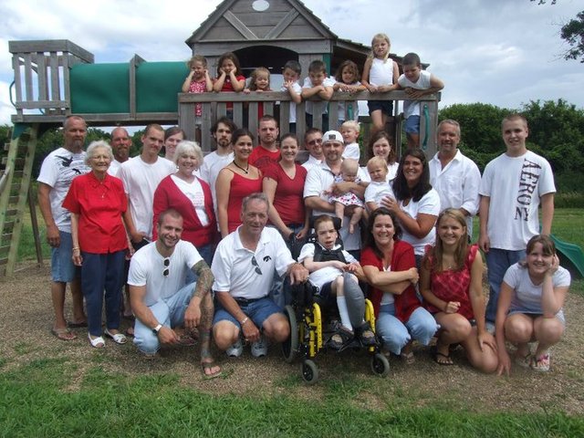 I went down to catch up with my family in Council Bluffs, alone with my brother and sister.