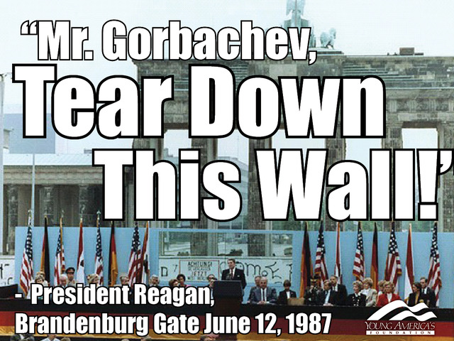 Reagan's "Tear down this wall" speech