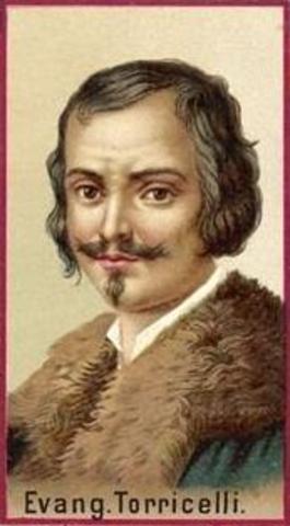 The first barometer was developed.