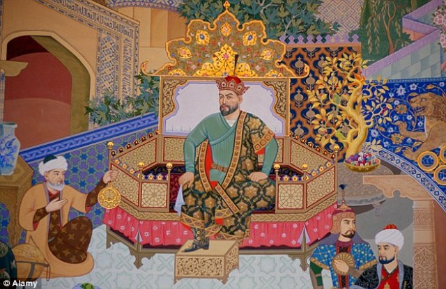 Tamerlane defeats the Ottomans