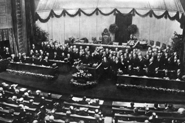 Naissance de la République de Weimar