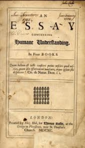 Locke writes his first draft of the Essay Concerning Human Understanding, in it are ideas on Natural Law; based partially on the writings of others.
