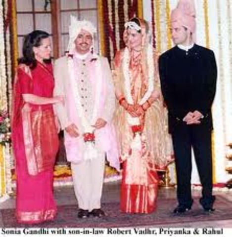 Gandhi Gets Married