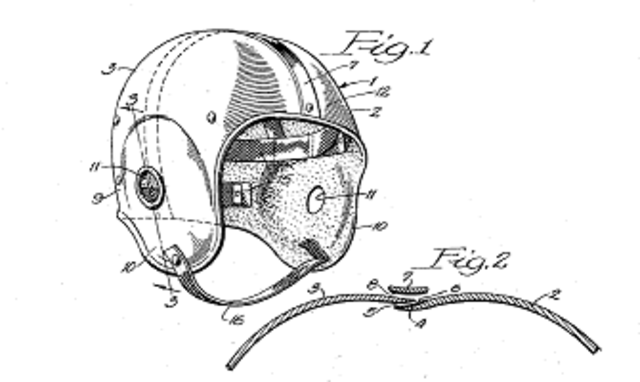Straps Added to the Helmet