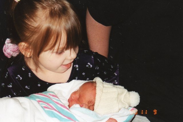 El día que mi hermana nació