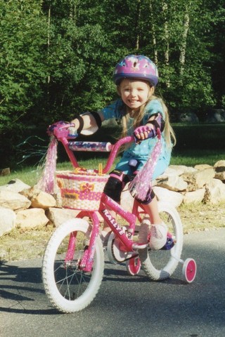 El día que yo aprendí montar un bicicleta