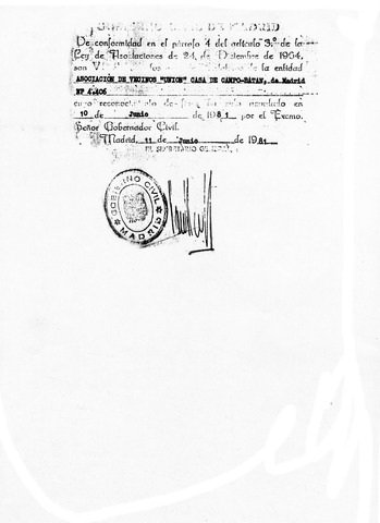 Ley de Asociaciones civiles, sustituye la de 1940