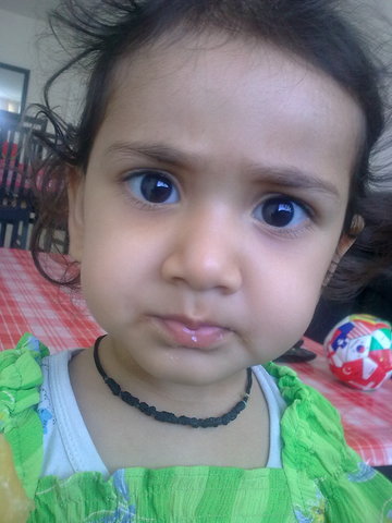 I started to crawl for the first time.