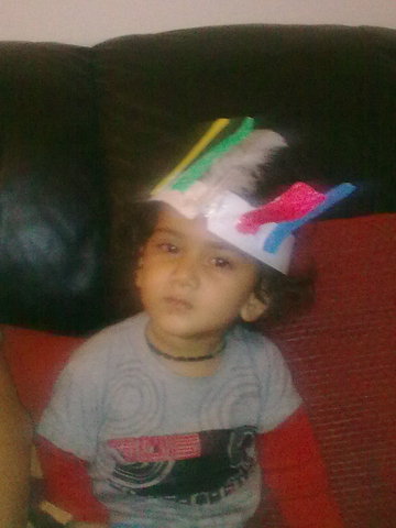 The first time I started walking.